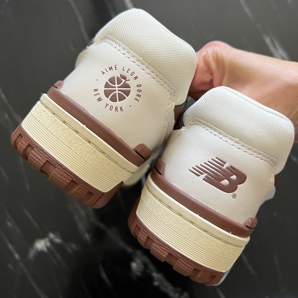 New Balance Aime Leon Dore 550 Brown size men’s 6 women’s 7.5 Limited edition - Picture 10 of 13